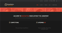 Desktop Screenshot of noizenation.com